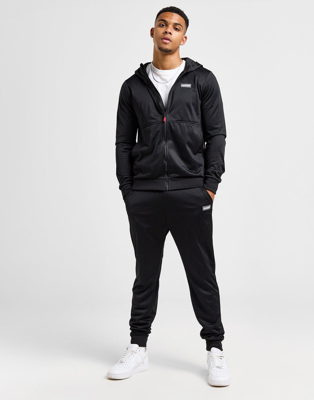 Dalston Poly Full Zip Hoodie