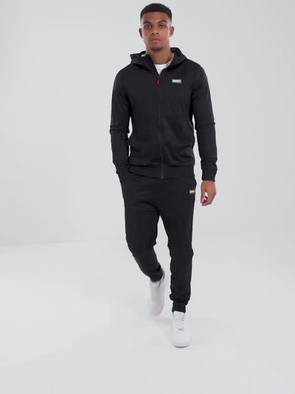 Dalston Poly Full Zip Hoodie