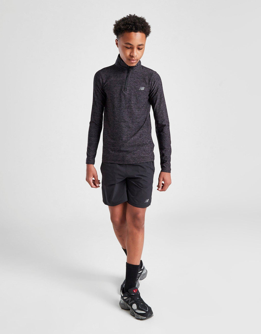Accelerate 1/4 Zip Top Junior