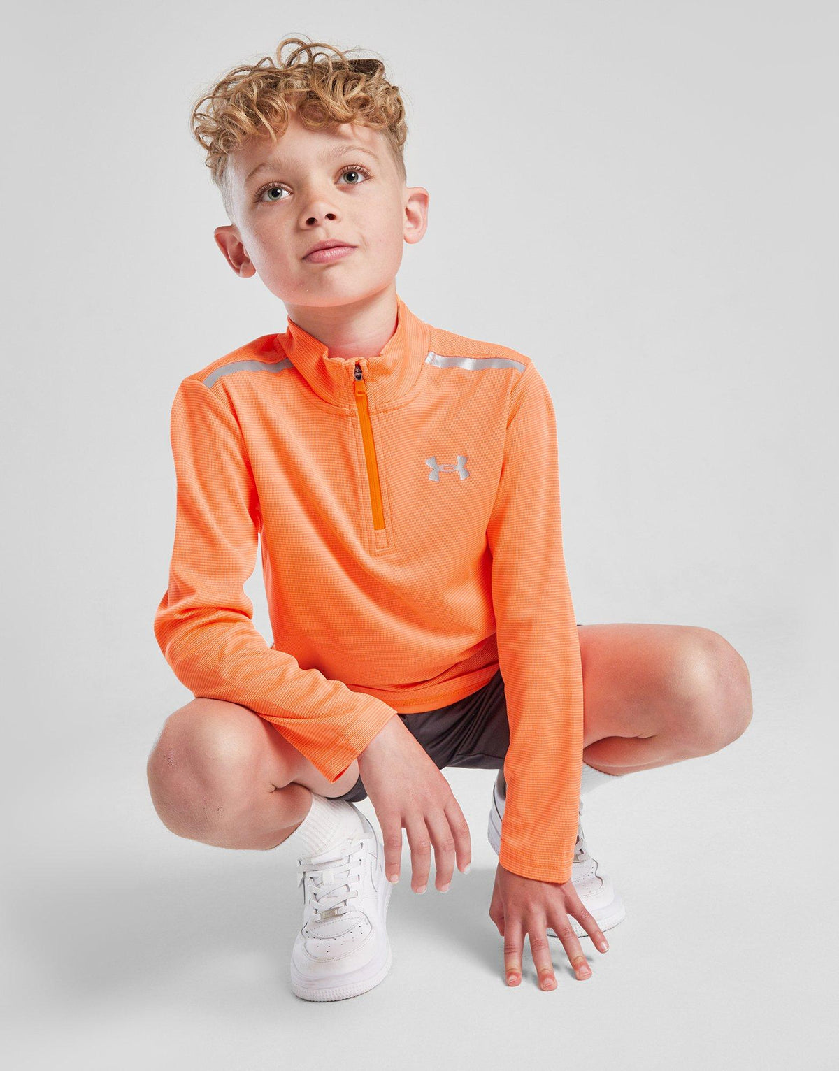 Tech Twist 1/4 Zip Top/Shorts Set Children