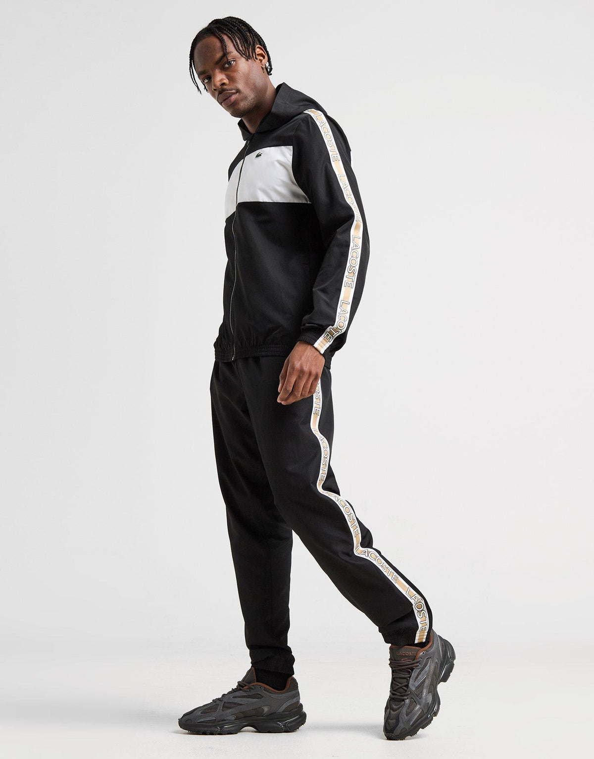 Taped Taffeta Track Pants