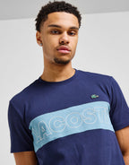 Colour Block Branded T-Shirt