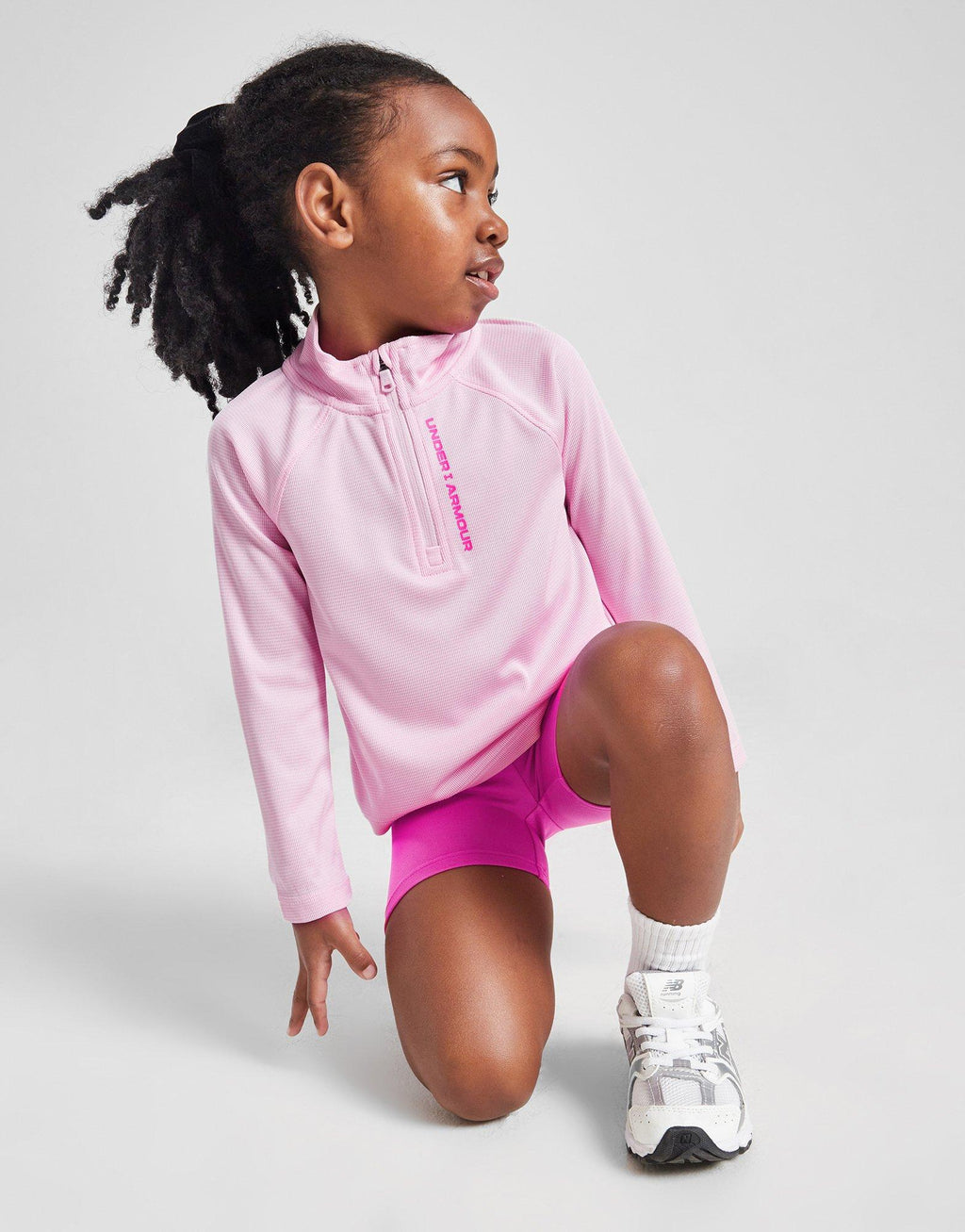 Girls' Tech Twist 1/4 Zip/Shorts Set Infant