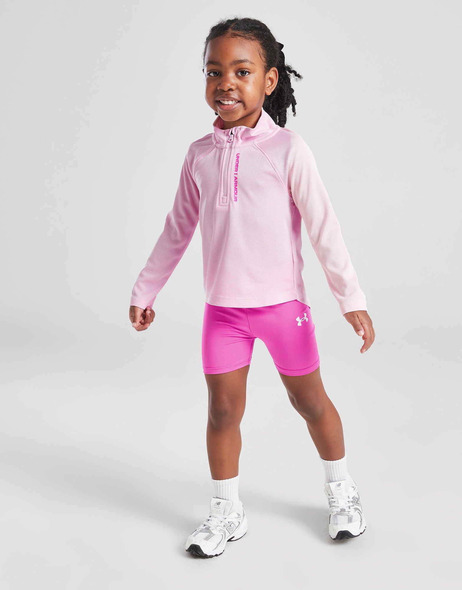 Girls' Tech Twist 1/4 Zip/Shorts Set Infant