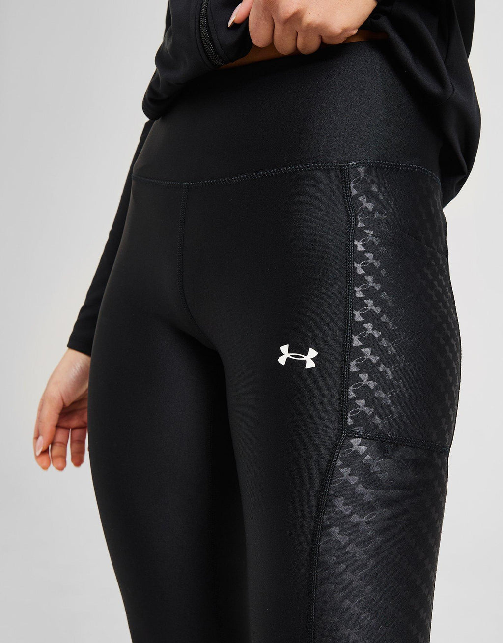 Embossed All Over Print Leggings