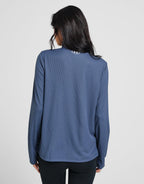 Tech Ribbed 1/4 Zip Top