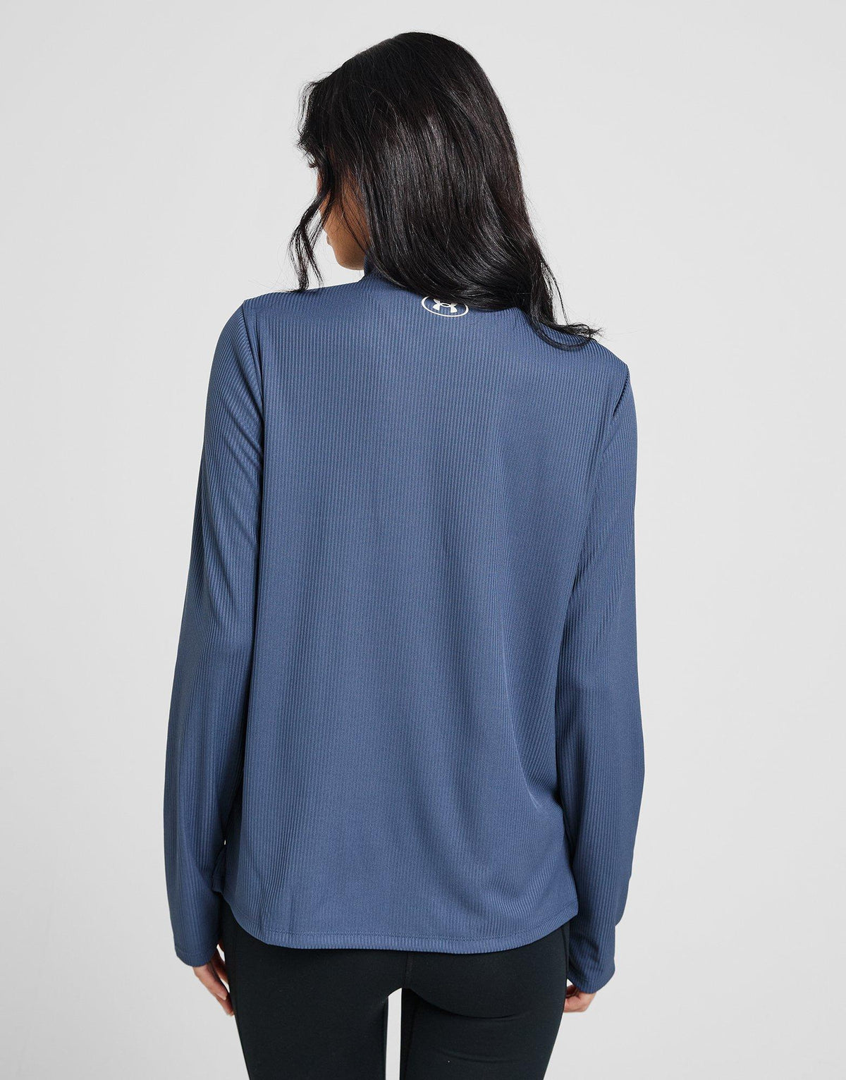 Tech Ribbed 1/4 Zip Top