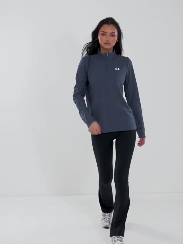 Tech Ribbed 1/4 Zip Top