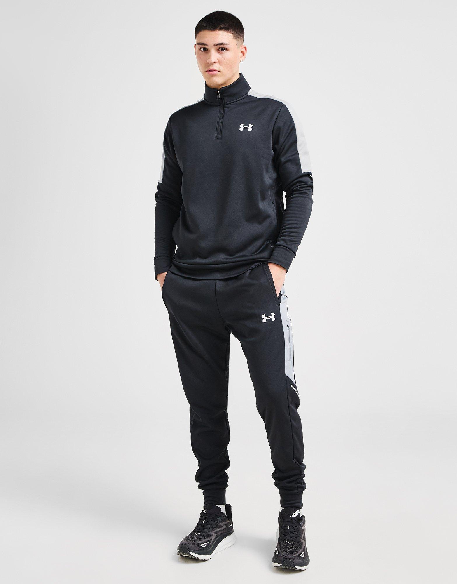 Armour Fleece 1/4 Zip Wordmark Top