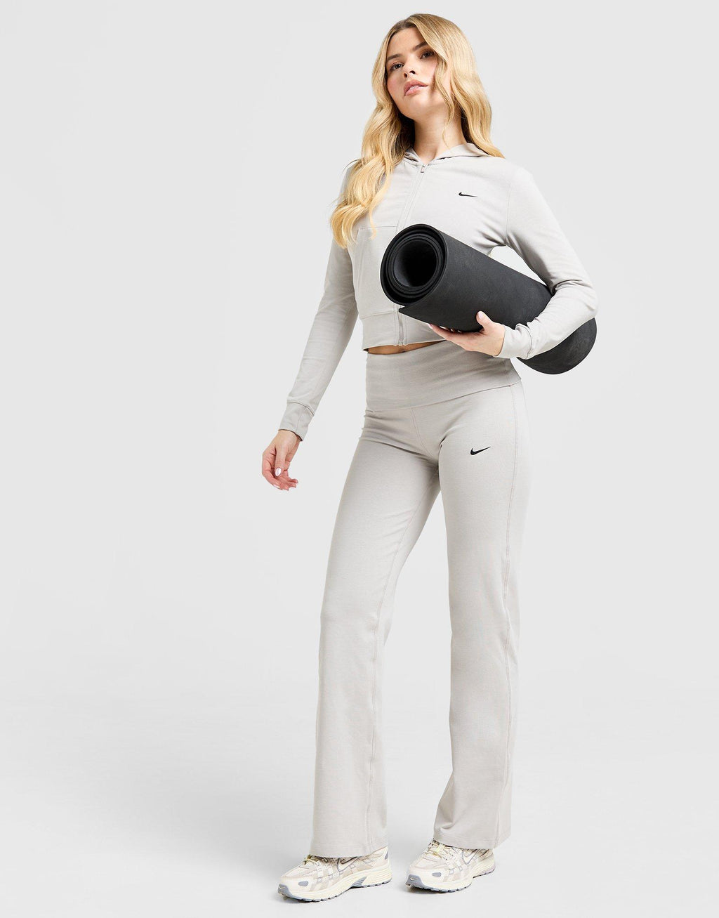 Essential Fold-Over Flare Pants