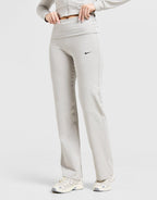 Essential Fold-Over Flare Pants