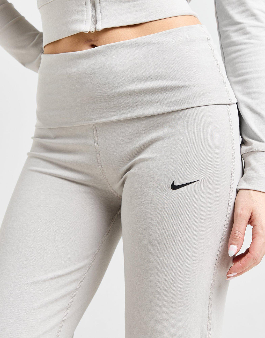Essential Fold-Over Flare Pants