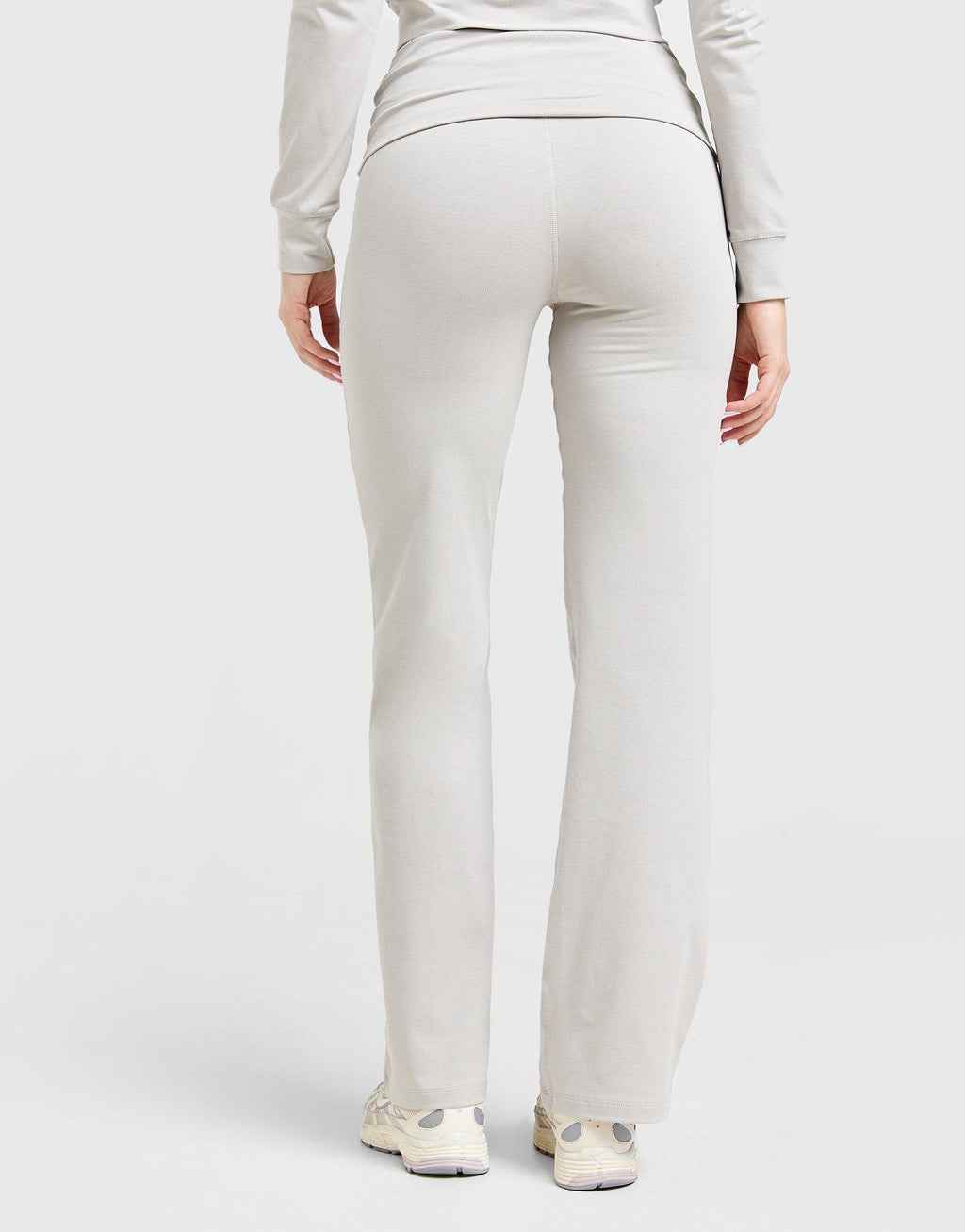 Essential Fold-Over Flare Pants