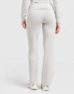 Essential Fold-Over Flare Pants