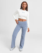Essential Fold-Over Flare Pants
