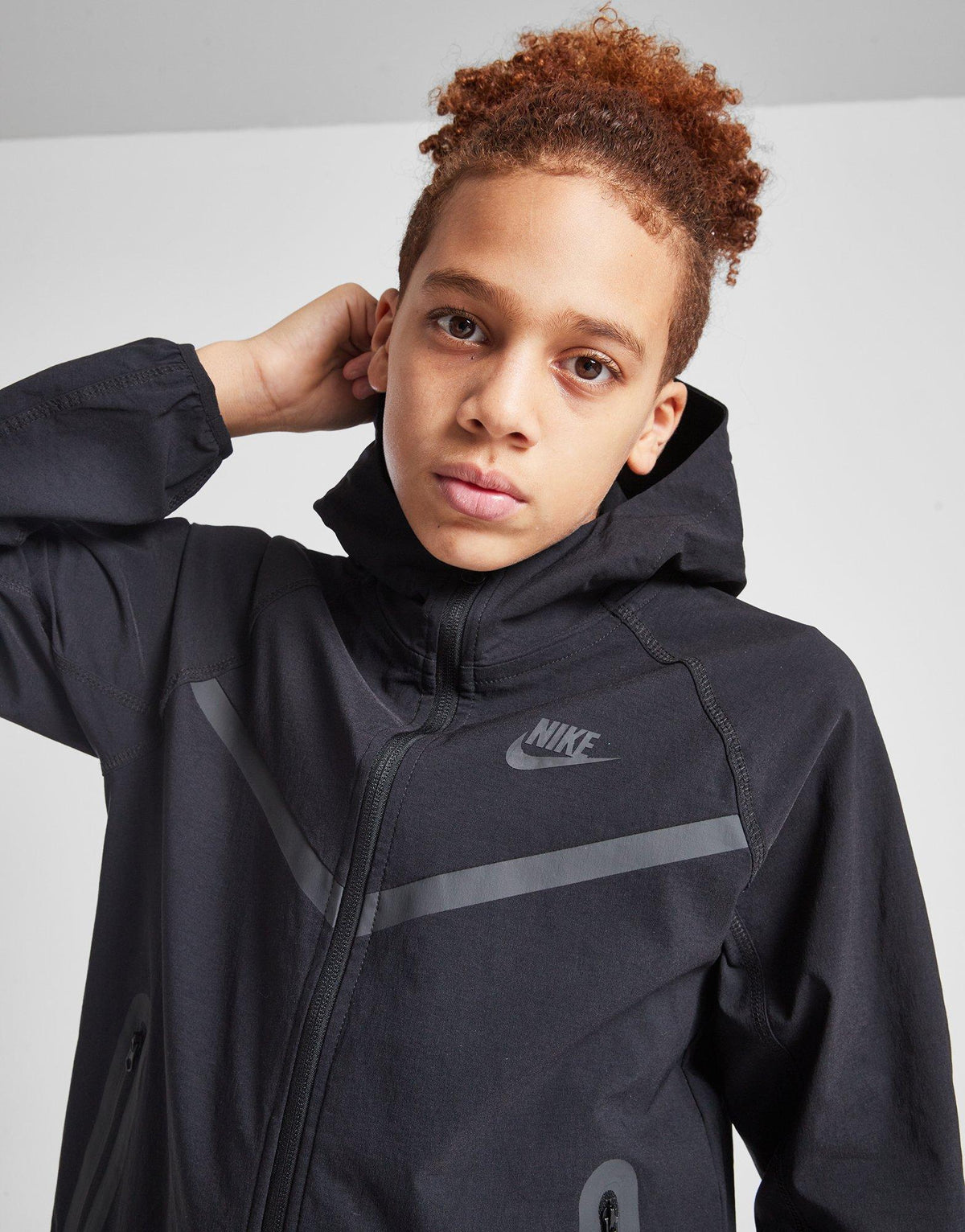 Tech Woven Full Zip Jacket Junior