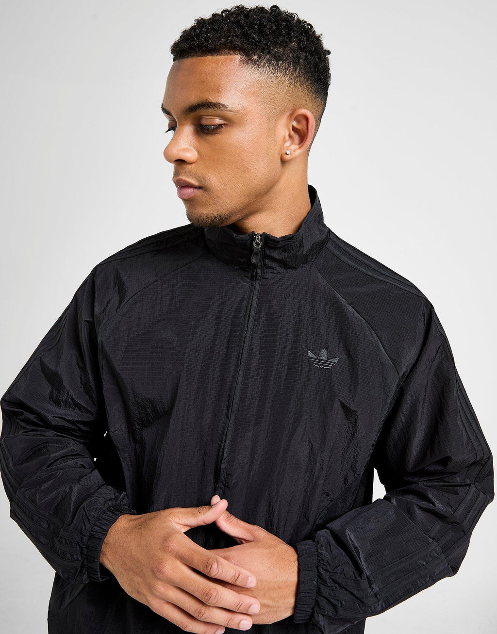 Retro Woven Track Top