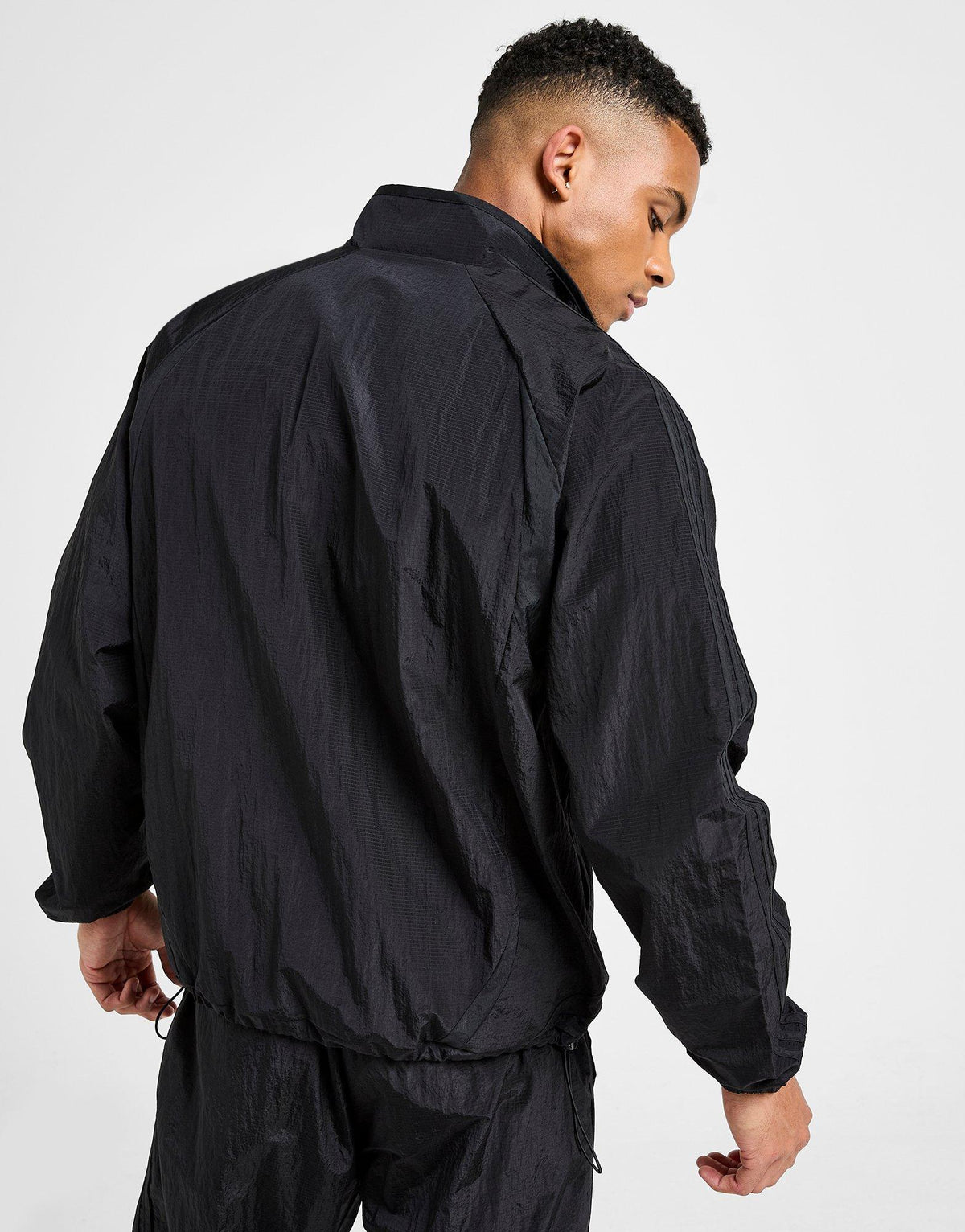 Retro Woven Track Top