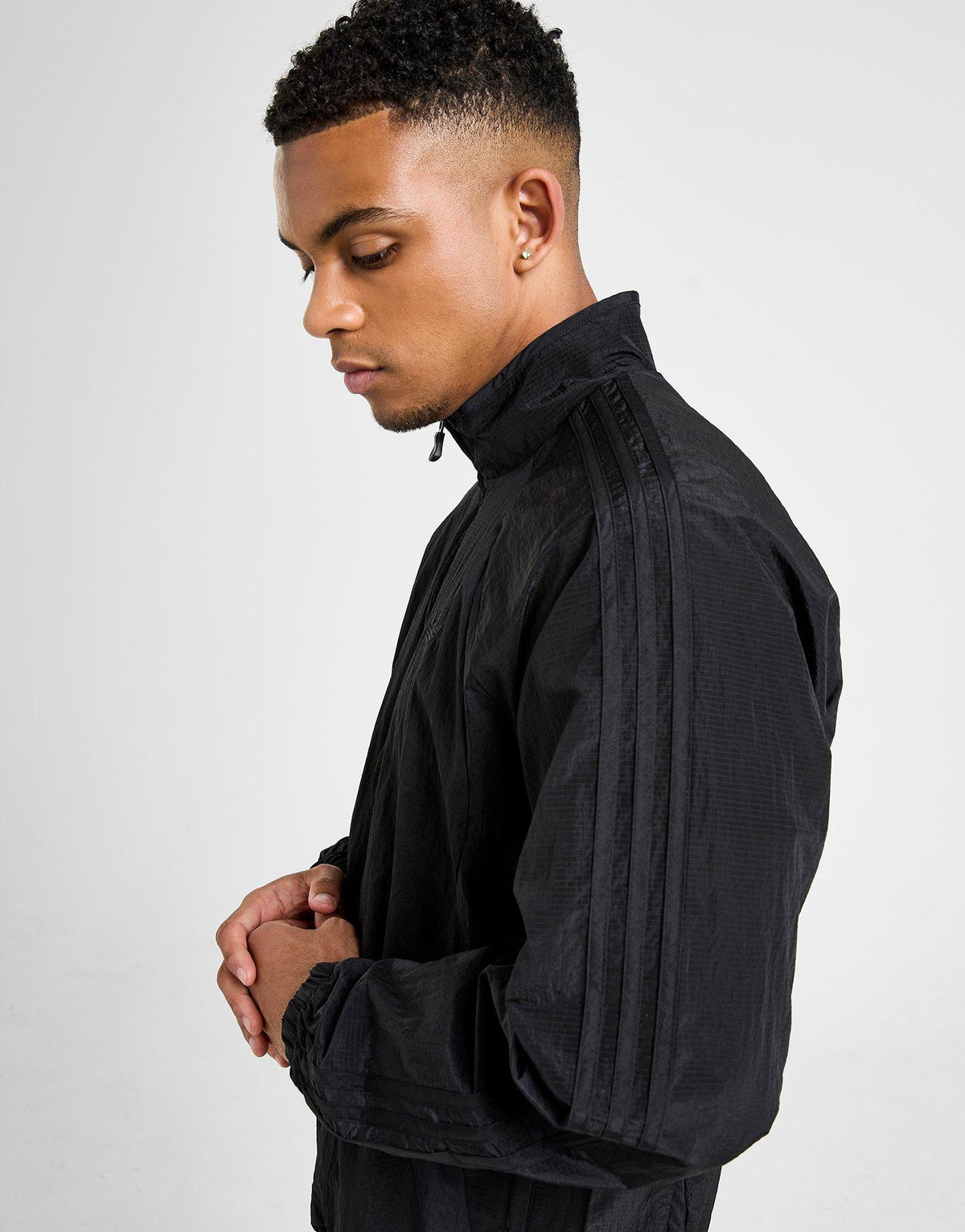 Retro Woven Track Top