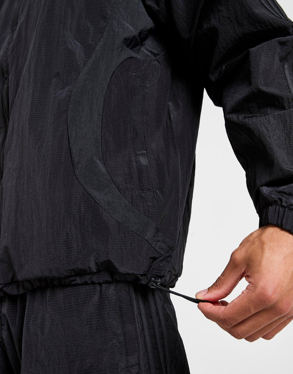 Retro Woven Track Top