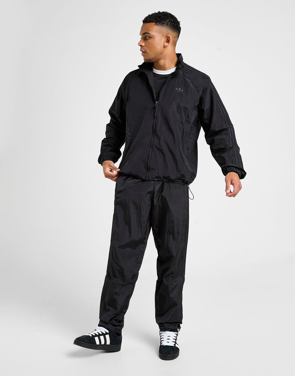 Retro Woven Track Top