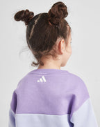 Girls' Linear Crew Tracksuit Infant