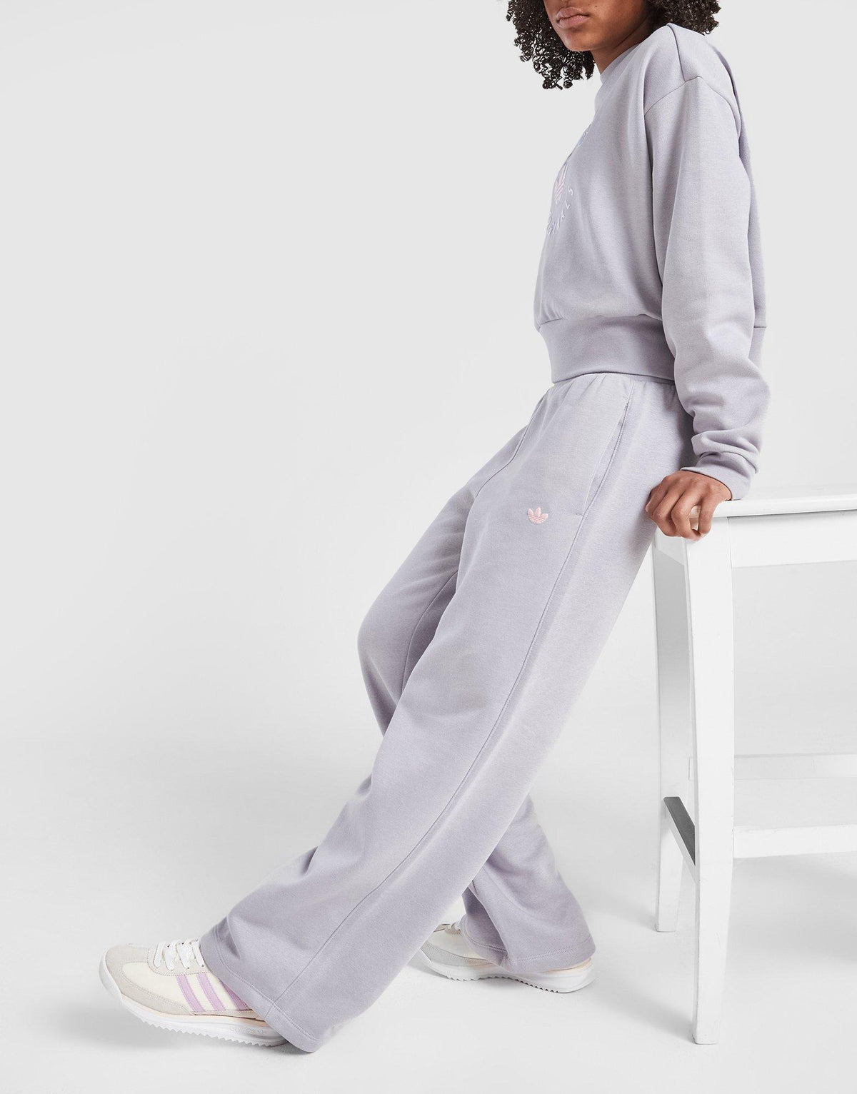 Girls' Logo Wide Leg Joggers Junior