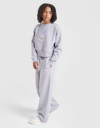 Girls' Logo Wide Leg Joggers Junior