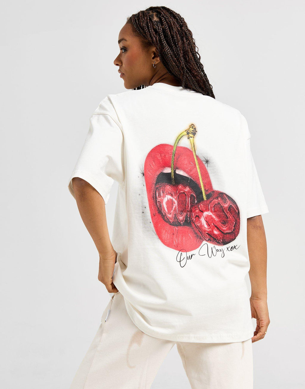 Cherries Boyfriend T-Shirt