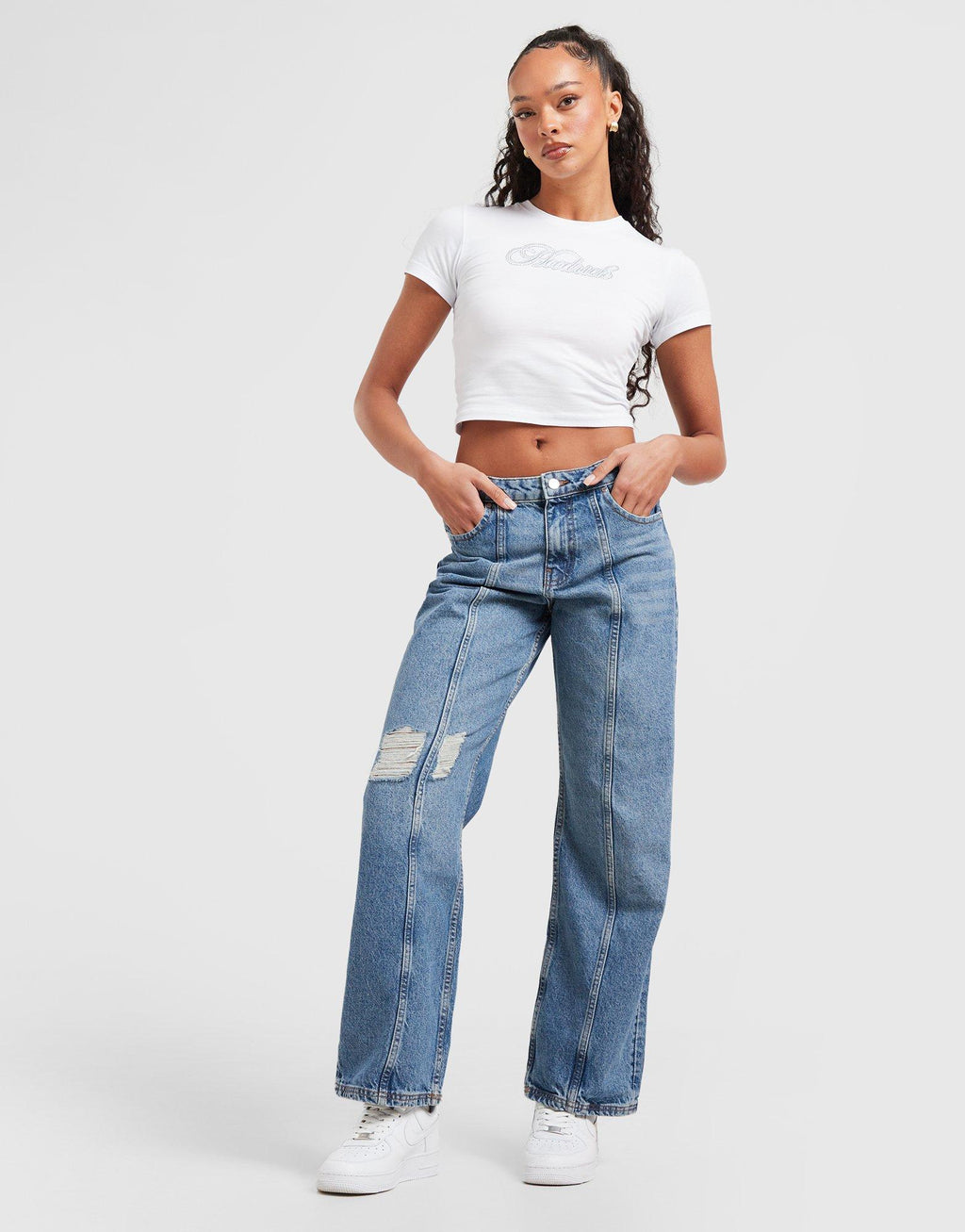 Logo Applique Jeans