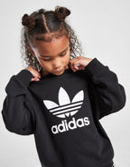 Girls' Trefoil Loose Crew Tracksuit Children
