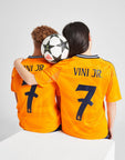 Real Madrid 2024/25 Vini Jr #7 Away Shirt Junior