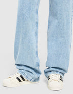 Mid-Rise Loose Jeans
