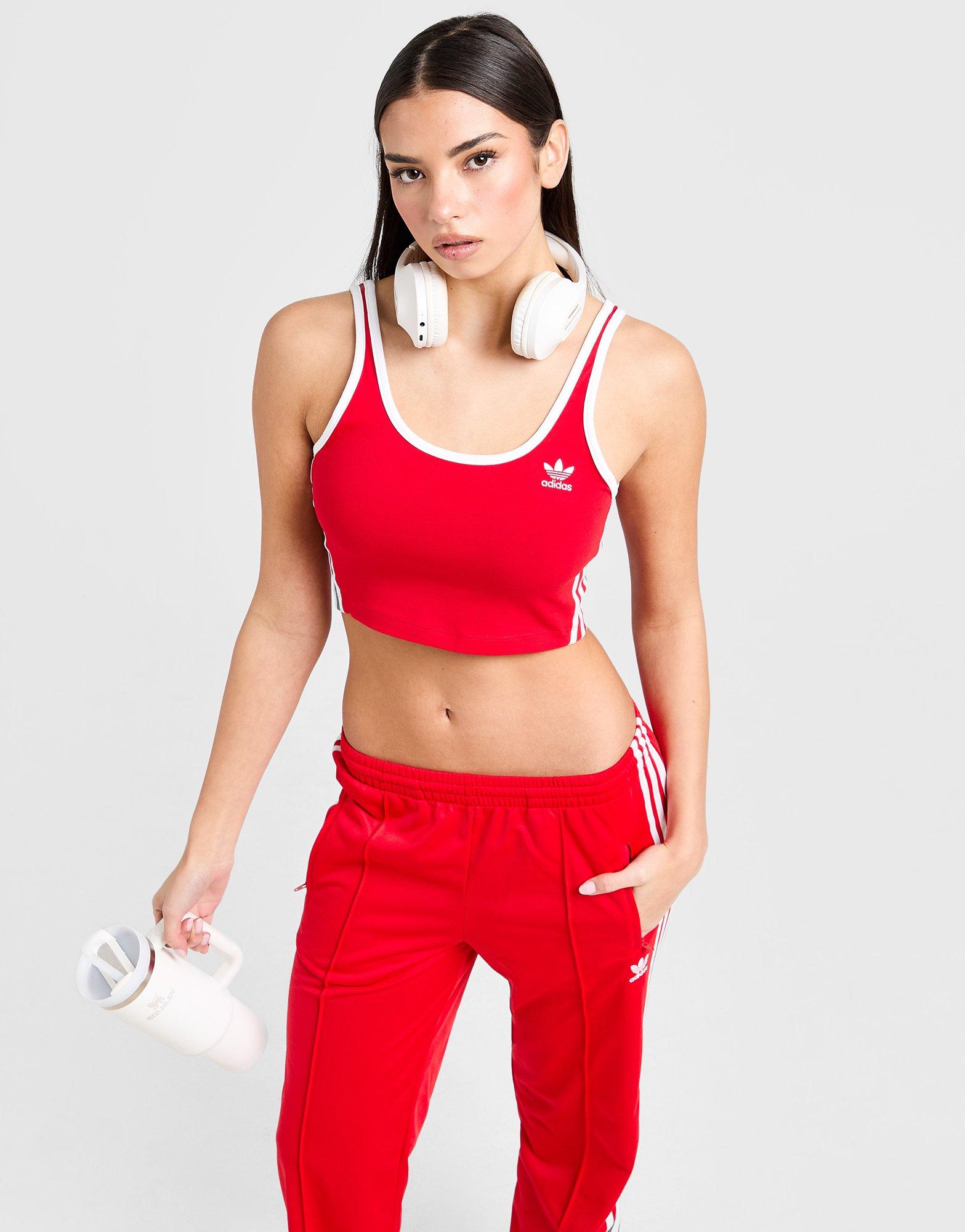 3-Stripes Crop Tank Top