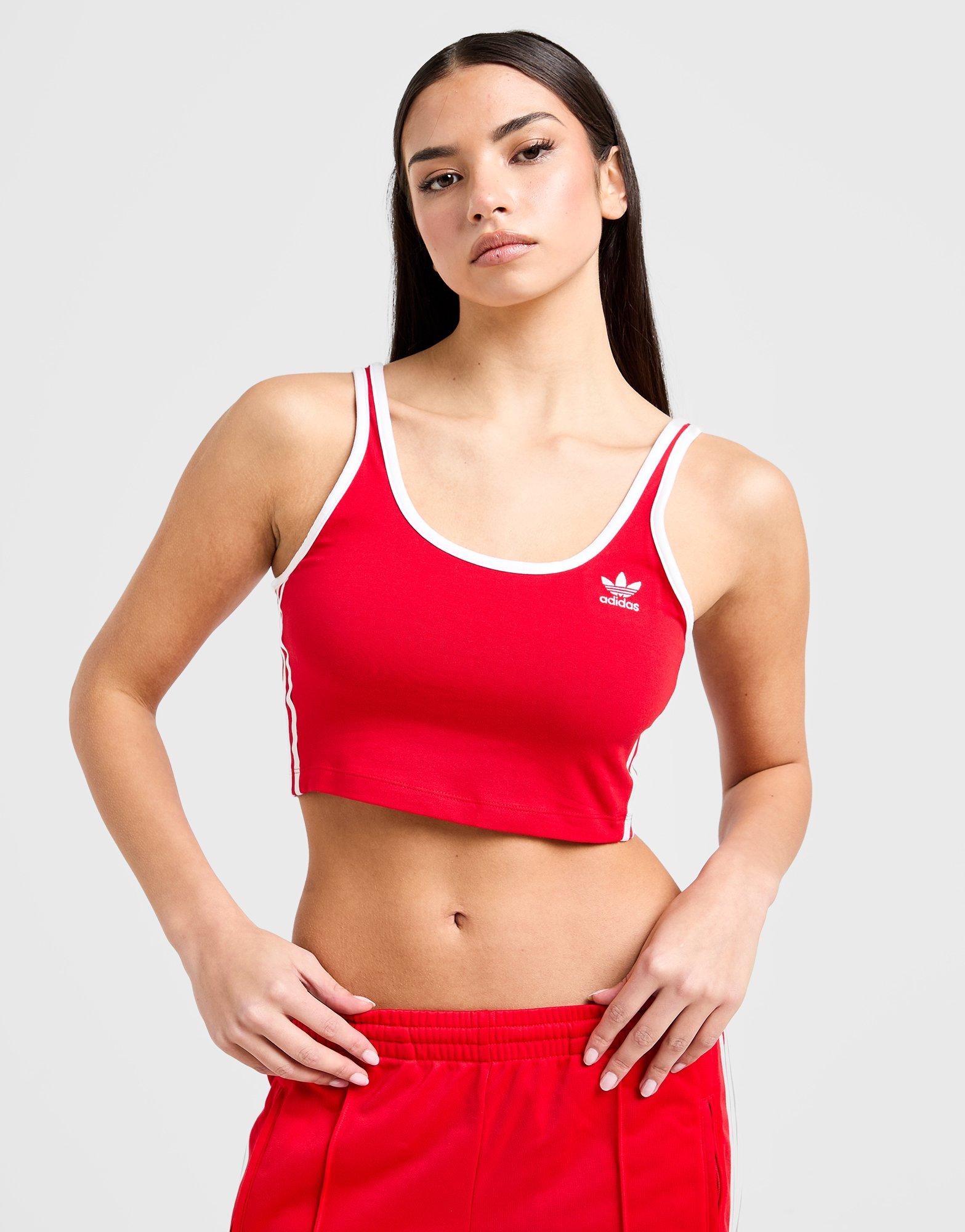 3-Stripes Crop Tank Top