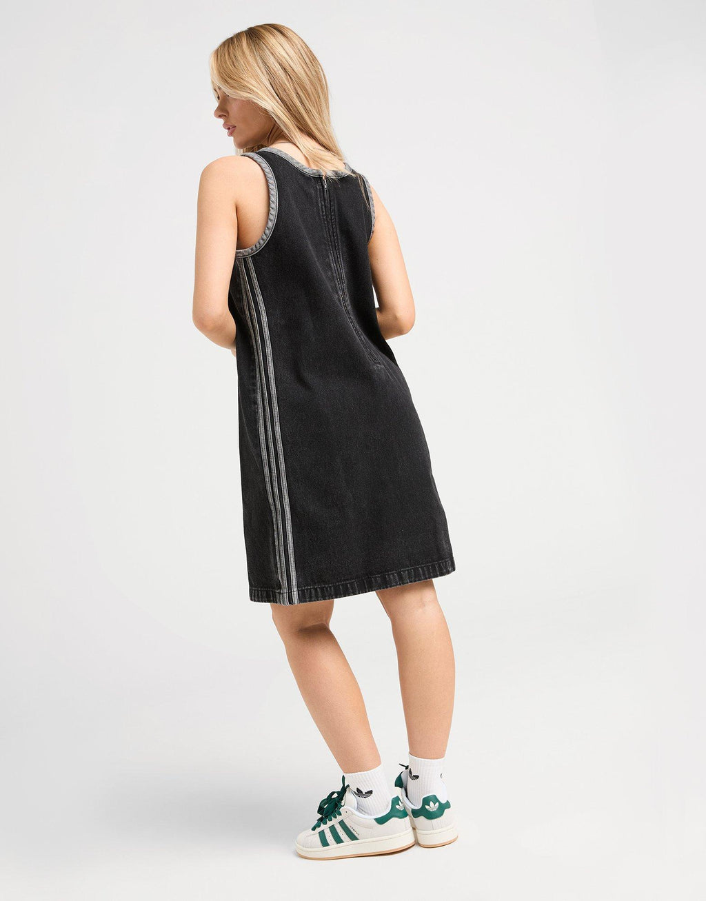 3-Stripes Denim Dress