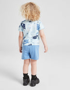 All Over Print Crew T-Shirt/Shorts Set Infant