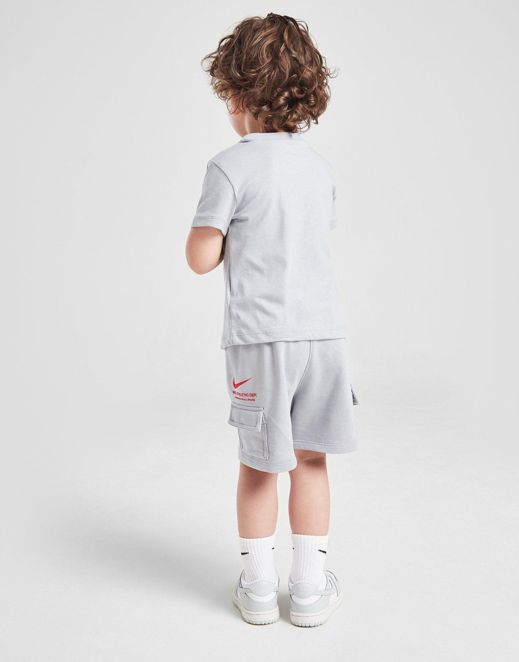 Double Swoosh T-Shirt/Cargo Shorts Set Infant