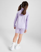 Girls' Pacer 1/4 Zip Top/Shorts Set Children