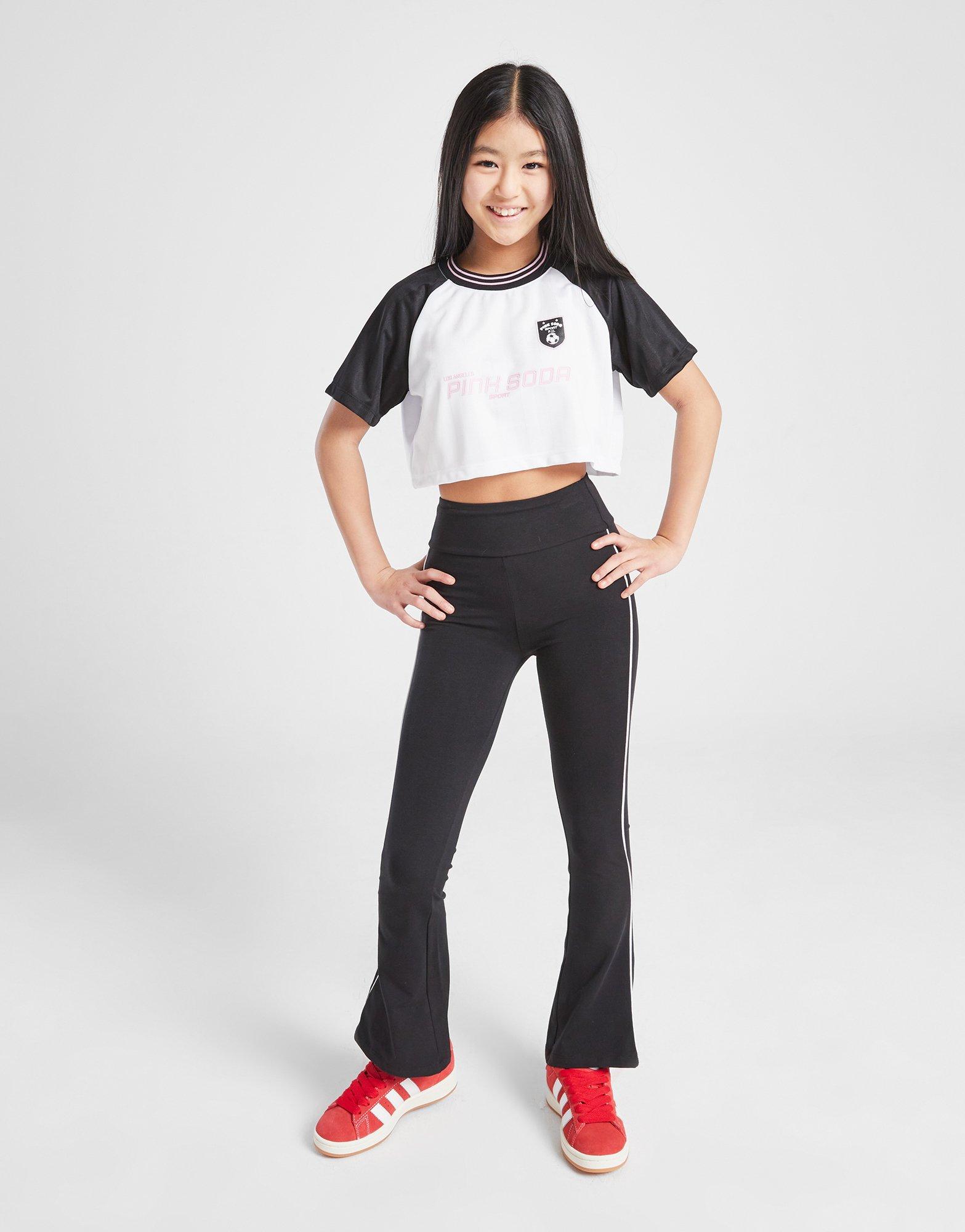 Girls' Match Cropped T-Shirt Junior