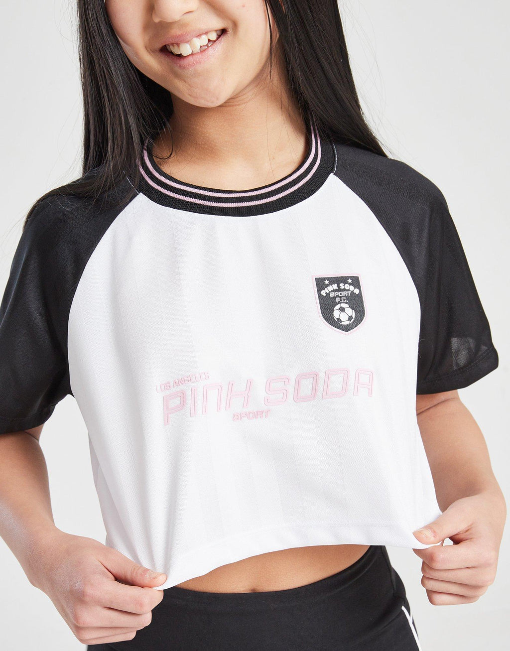 Girls' Match Cropped T-Shirt Junior
