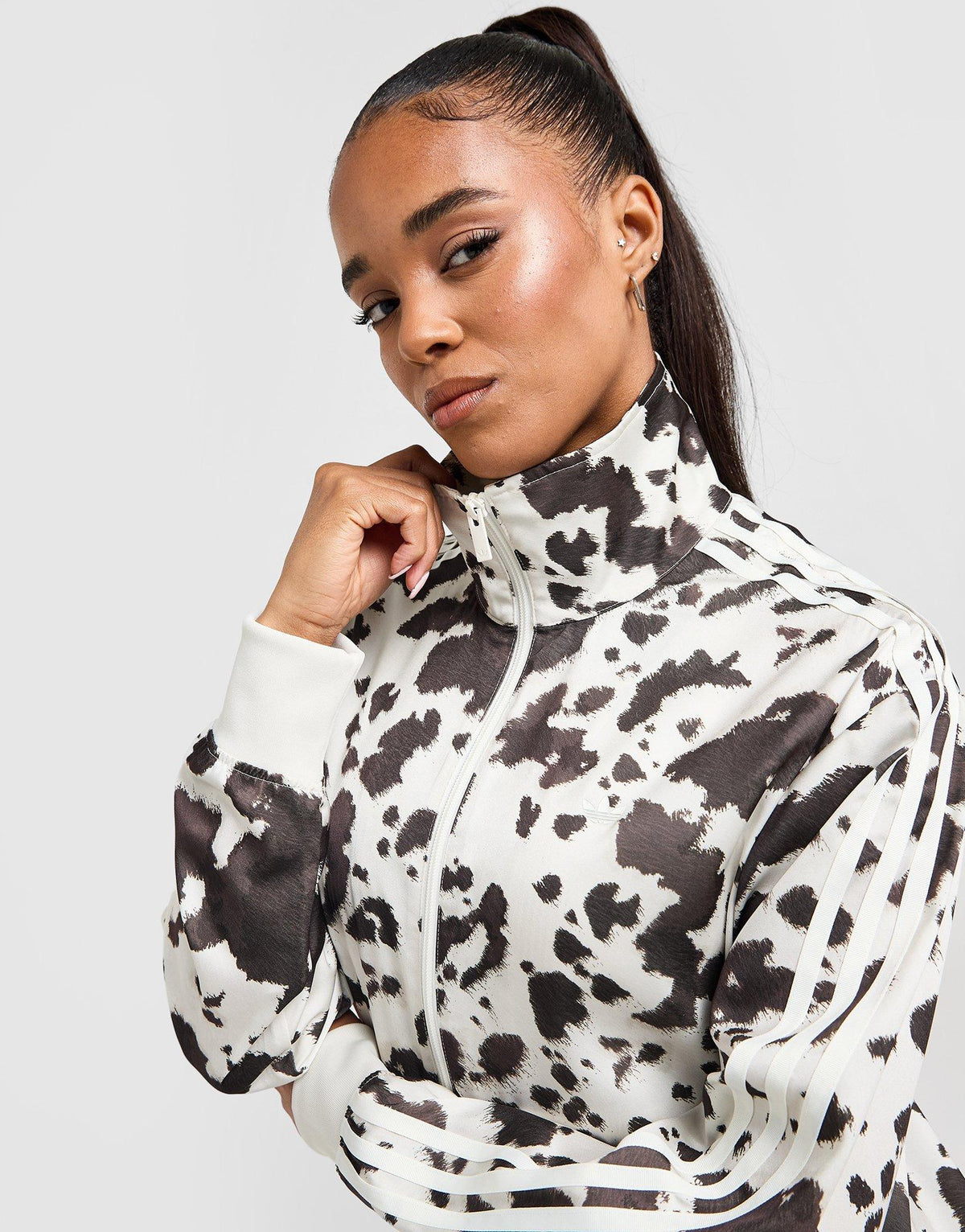 Western Satin Track Top