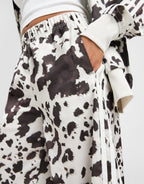 Western Satin Track Pants