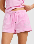 Diamante Heart Logo Shorts
