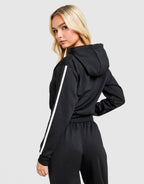 Nova Crop Poly Hoodie
