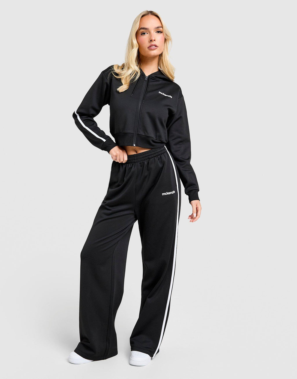 Nova Crop Poly Hoodie