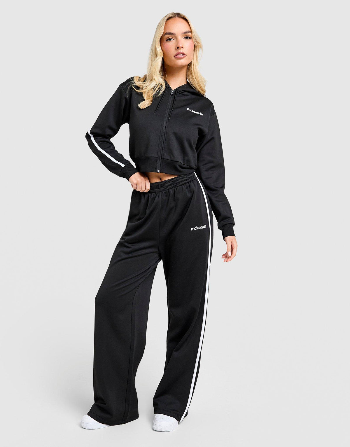 Nova Crop Poly Hoodie