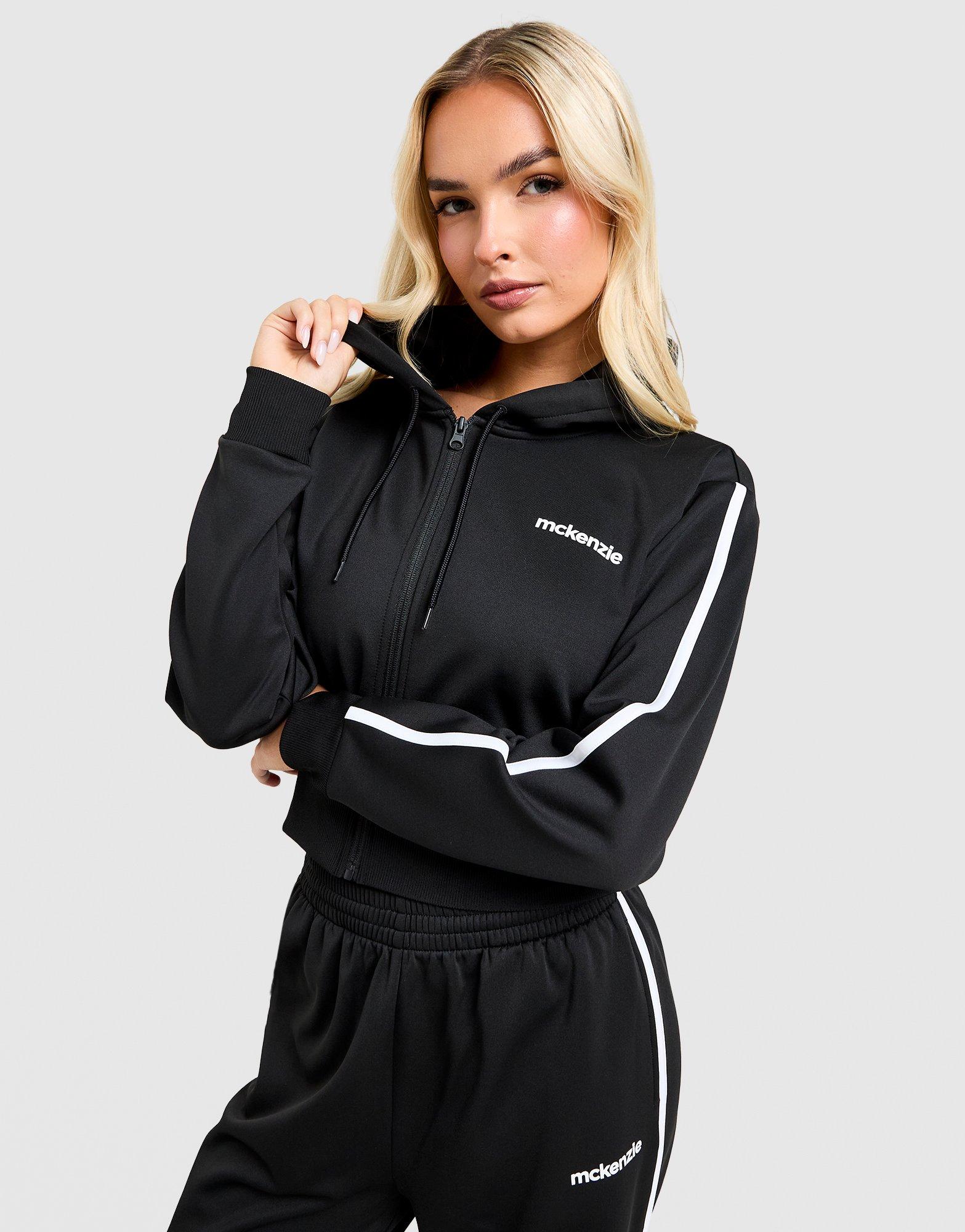 Nova Crop Poly Hoodie