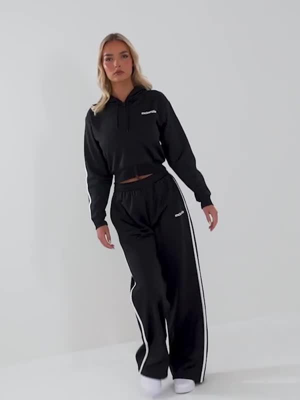 Nova Crop Poly Hoodie