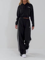 Poly Nova Wide Leg Joggers